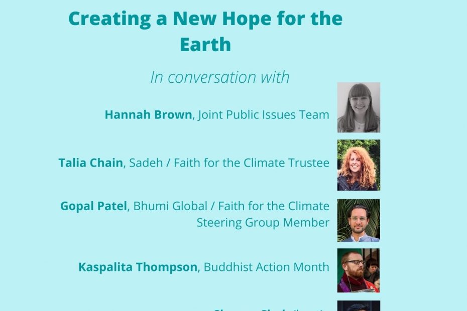 FFTC Sept 2020 Poster – Hope for the Earth